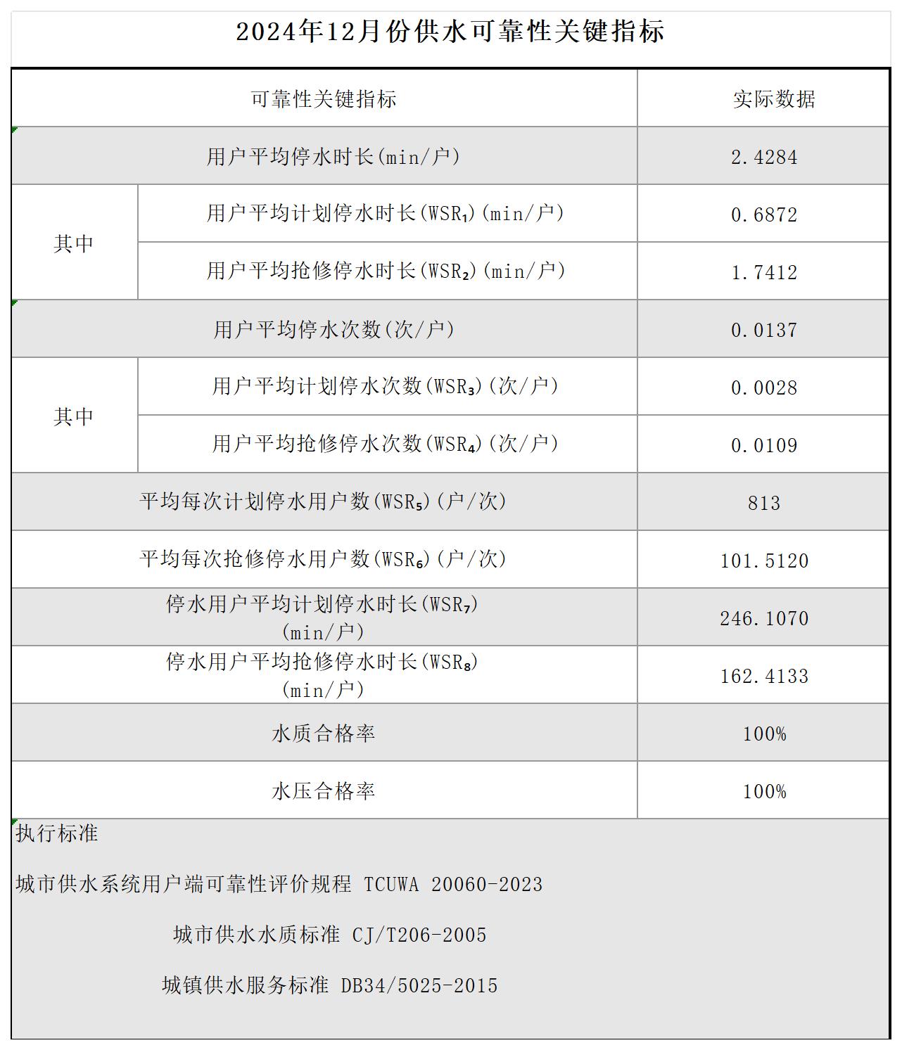 2024年12月份供水可靠性关键指标_Sheet1